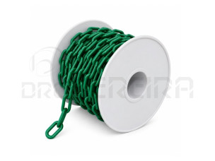 CORRENTE PLASTICO 10mm VERDE (m)