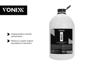 LIMPEZA PLÁSTICOS E BORRACHAS DELET 5L - VONIXX LIMPEZA PLÁSTICOS E BORRACHAS DELET 5L - VONIXX