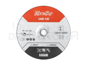 DISCO CORTE FERRO 230x3.0x22.2  CM-04 MACFER