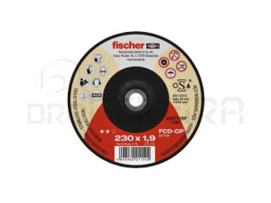 DISCO CORTE INOX 230x1.9mm FISCHER