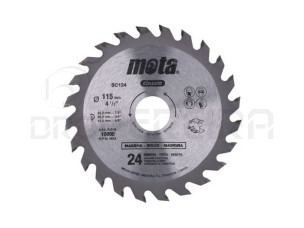 DISCO PASTILHADO MADEIRA 115mm 24D SXC124/P MOTA