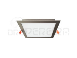 DOWNLIGHT LED QUADRADO SLIGHTING 12W 4000K AÇO ESL9112CW