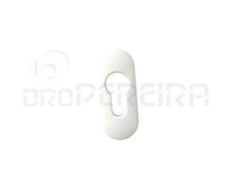 ENTRADA CHAVE OVAL BRANCO - 9000