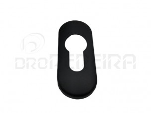 ENTRADA CHAVE OVAL PRETO - 9000