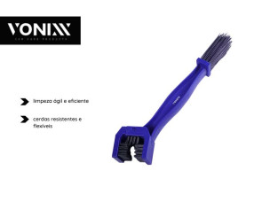 ESCOVA LIMPEZA CORRENTE DE MOTO - VONIXX