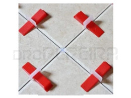 ESPAÇADOR NIVELADOR DE PISO 2MM - 100 PCS