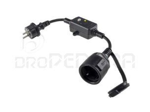 EXTENSAO M/F C/PROTECÇÃO DE CORRENTE RESIDUAL CONTRA SOBRECARGAS IP44