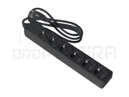 EXTENSAO SEXTUPLA S/INTERRUPTOR 1.5m PRETA MATEL