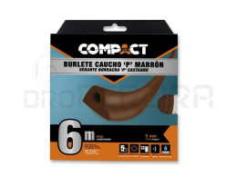 FITA CALAFETAGEM PERFIL P 9mm x 6m CASTANHO