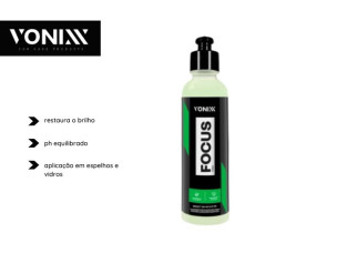 REMOVEDOR DE MARCAS ÁGUA VIDROS E ESPELHOS FOCUS - VONIXX
