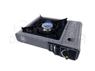 FOGAREIRO METALICO 1 BOCA COM ISQUEIRO