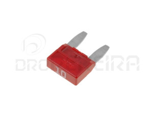 FUSIVEL AUTO MINI 10A VERMELHO