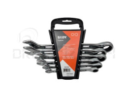 JOGO CHAVES BOCA-LUNETA COM ROQUETE - 6 PCS SADY