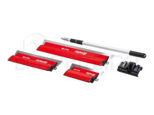 JOGO ESPATULA ALISAMENTO COM LAMINA INOX FLEX. JEALF-02 - 5 PCS