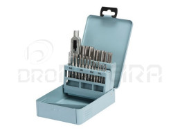 JOGO MACHOS M3-M12  AÇO CARBONO 22 PEÇAS MACFER