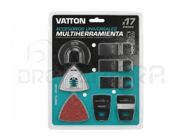 KIT ACESSORIOS P/MÁQUINA M/USOS17 PCS VATTON