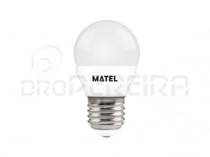 LAMPADA LED G45 E27 7W BRANCA MATEL