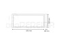 PAINEL LED  SUPERFICIE SERIE HOME 60X30 CM - 24WATT - CCT