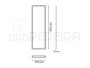 PAINEL LED  SUPERFICIE SERIE HOME 90X30 CM - 36WATT - CCT