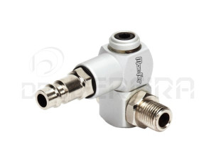 PONTEIRA AR COMPRIMIDO COM ADAPTADOR ARTICULAVEL SE11 - APM 1/4