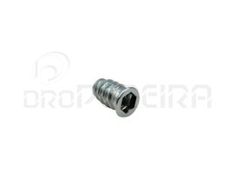 PORCA DE BUSSULA SEM-FIM M4x10 ZINCADO