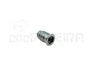 PORCA DE BUSSULA SEM-FIM M4x10 ZINCADO