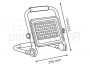 PROJECTOR LED PORTATIL C/BATERIA LAPTOP 30W