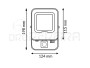 PROJETOR LED COM SENSOR 20W  - 6000 K - NAPOLI