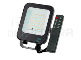 PROJETOR LED COM SENSOR 30 W - 6000 K - NAPOLI