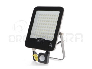 PROJETOR LED COM SENSOR 50W  - 6000 K - NAPOLI