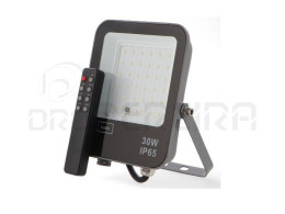 PROJETOR LED COM SENSOR 30 W - 6000 K - NAPOLI