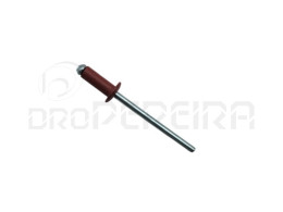 REBITE ALUMINIO 4x10mm LACADO CASTANHO