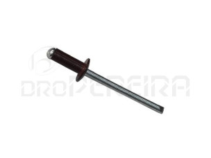 REBITE ALUMINIO 4x10mm LACADO COR TELHA
