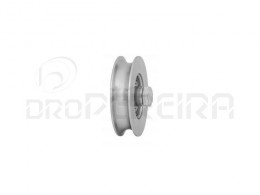 RODA P/ PORTAO 60mm 1 ROLAMENTO U 102 DARDO