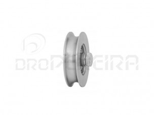 RODA P/ PORTAO 80mm 1 ROLAMENTO U 102