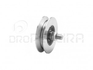 RODA P/ PORTAO 60mm 1 ROLAMENTO V 101 DARDO