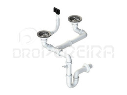 SIFAO VALVULA CESTA DUPLA 115mm C/ ALARGAMENTO 221110 RODI