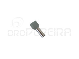 TERMINAL TE2510  2X2.5mm2  CINZENTO