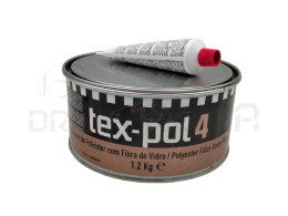 BETUME POLIESTER C/FIBRA DE VIDRO INDASA TEX-POL 4   1.5Kg