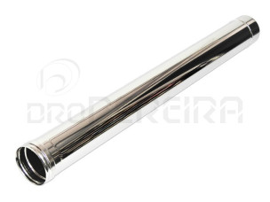 TUBO INOX P/FUGAS 125mm (1m)