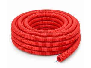 TUBO CORRUGADO DUPLA PAREDE VERMELHO 40mm (m)
