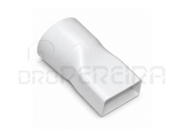 UNIÃO PVC RECTANGULAR BRANCO 75x80x40